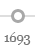 1693 year