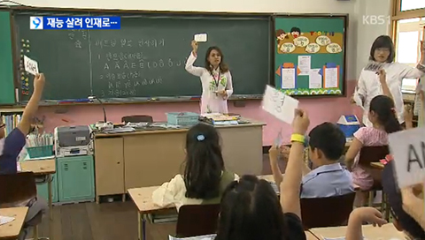 韩国小学开设的多元文化课程