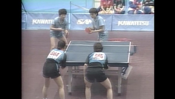 1991년 지바탁구세계선수권 KOREA 단일팀 출전_3