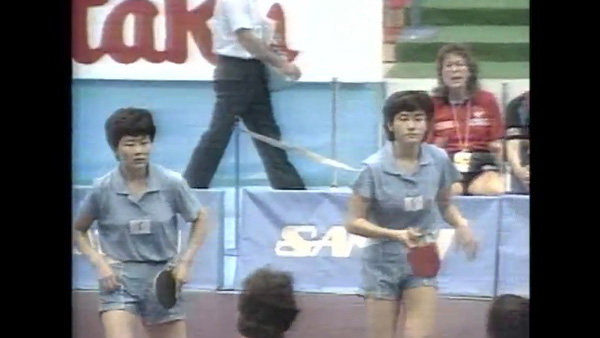 1991년 지바탁구세계선수권 KOREA 단일팀 출전_4